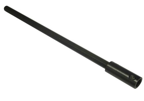 Faithfull Holesaw Arbor Extension 300mm for 14-210mm holesaws, hex shank compatible, durable steel – available at Kean’s