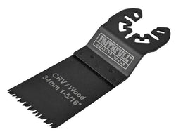 Multi-function CrV flush cut wood blades 34mm pack of 5, ground side set – Keans Claremorris