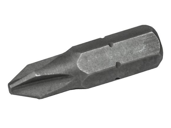 Faithfull Phillips PH2 25mm screwdriver bits, S2 steel, pack of 3, durable, precision tips, from Kean’s Claremorris. –