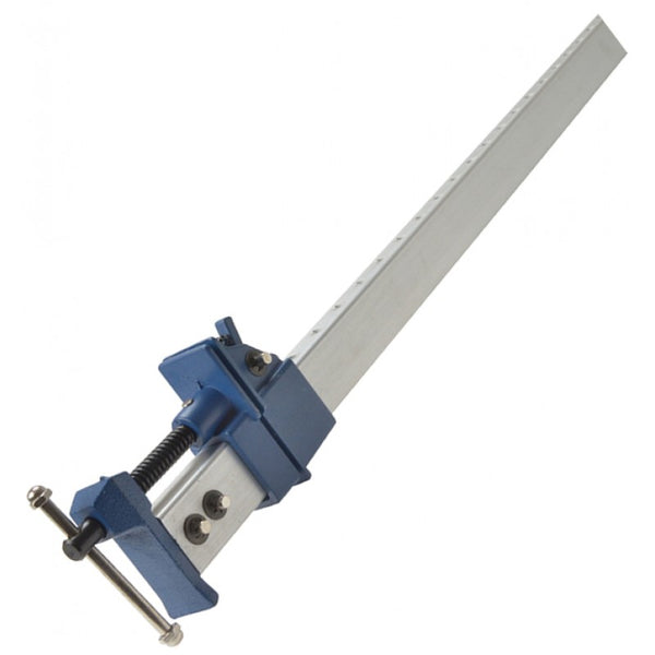 Faithfull Aluminium Quick-Action Sash Clamp 1100mm, lightweight, strong, quick-release, for woodworking – available at