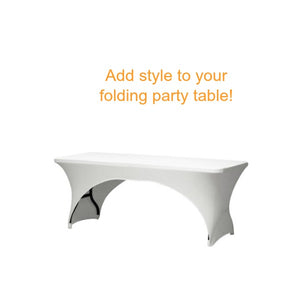 Party Time Folding Table Cover