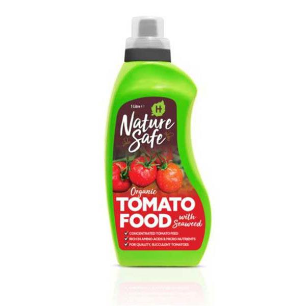 Hygeia Nature Safe Organic Tomato Feed 1L with seaweed, amino acids, improves tomato yield and taste - Keans Claremorris