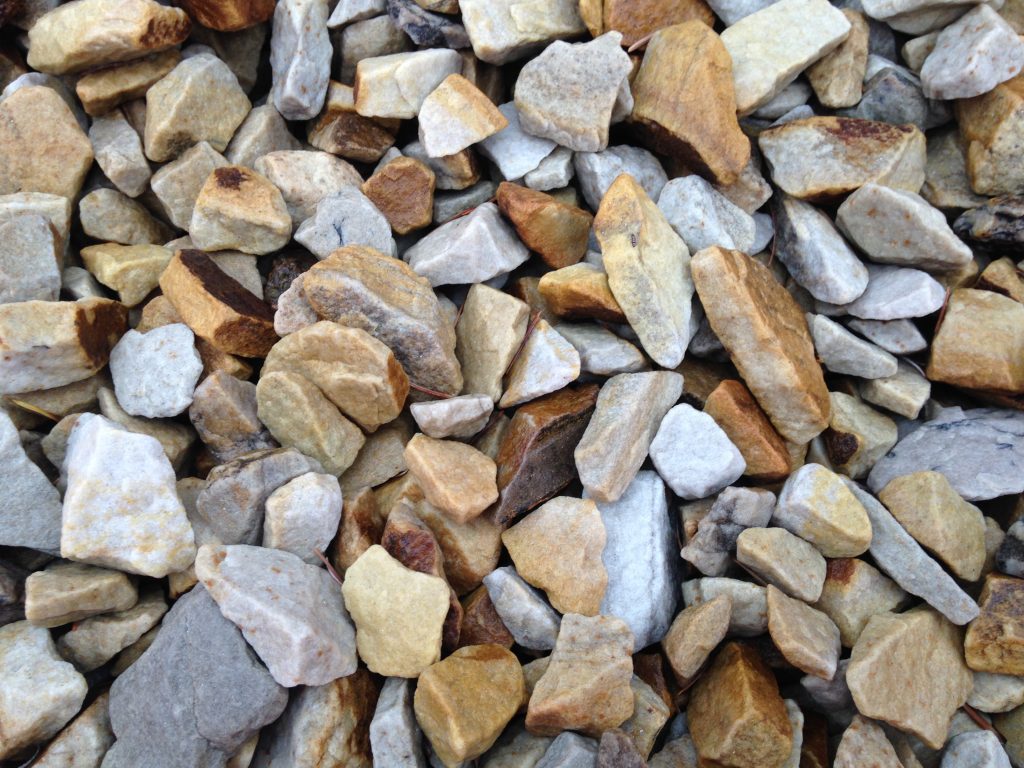 Glenview Stone Mulch 1 Tonne bag, 20-40mm gravel, retains soil moisture, suppresses weeds, Keans Claremorris local delivery