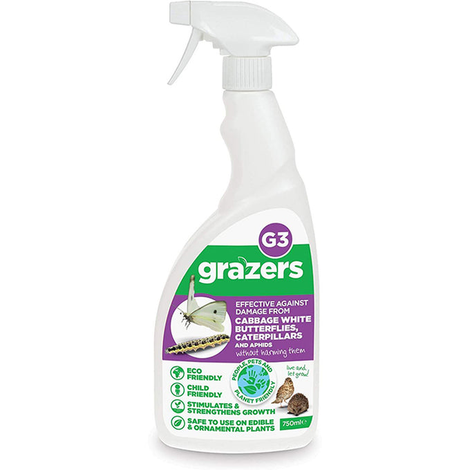 Grazers White Butterflies & Caterpillars 750ml ready-to-use insecticide spray from Keans Claremorris