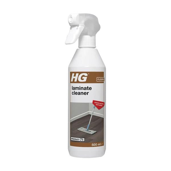 Hg Laminate Spray 500ml for daily use, quick-dry, no wetting, removes dust & light soil from laminate floors – Keans