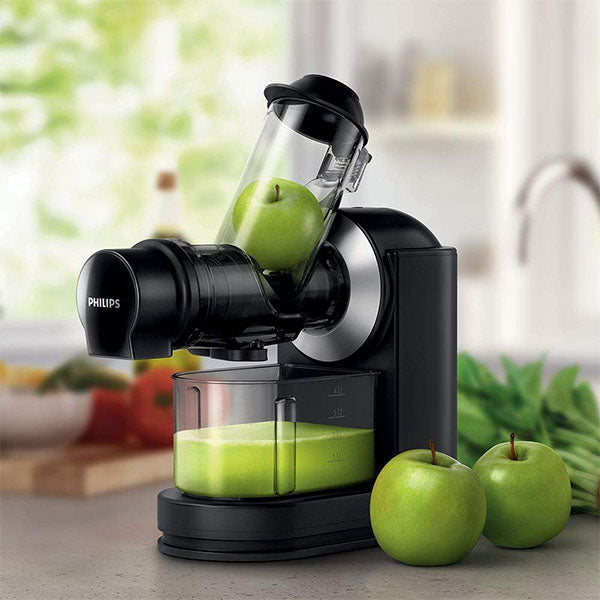 Philips Slow Juicer with XL 70mm feed tube, QuickClean tech, dishwasher-safe parts, drip stop – Keans Claremorris.