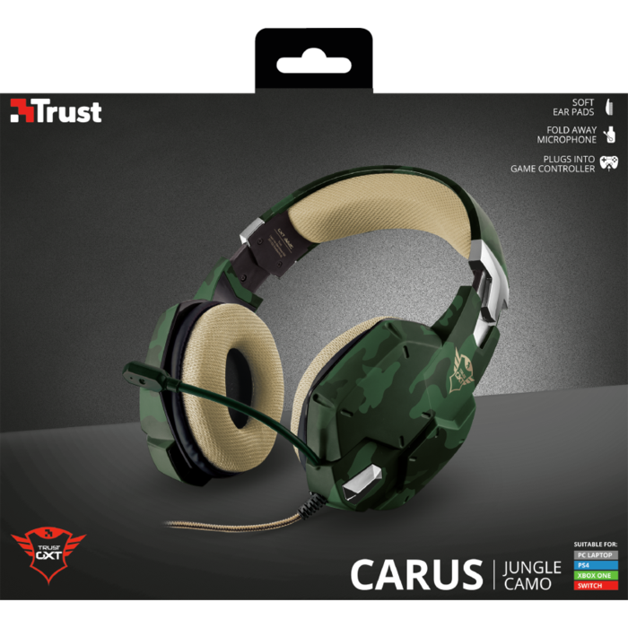 Trust Carus Gaming Headset Jungle | GXT 322C