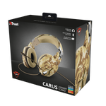 Load image into Gallery viewer, Trust Carus Gaming Headset Desert | GXT 322D
