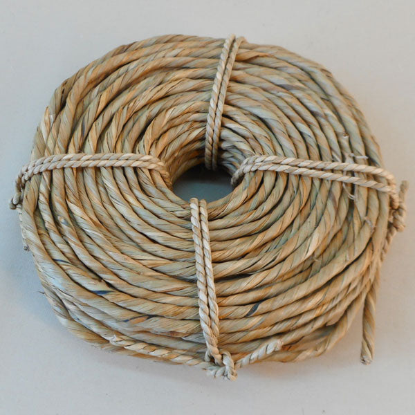 Hand twisted seagrass cord 500g for Christmas decoration, natural fiber rope – Keans Claremorris