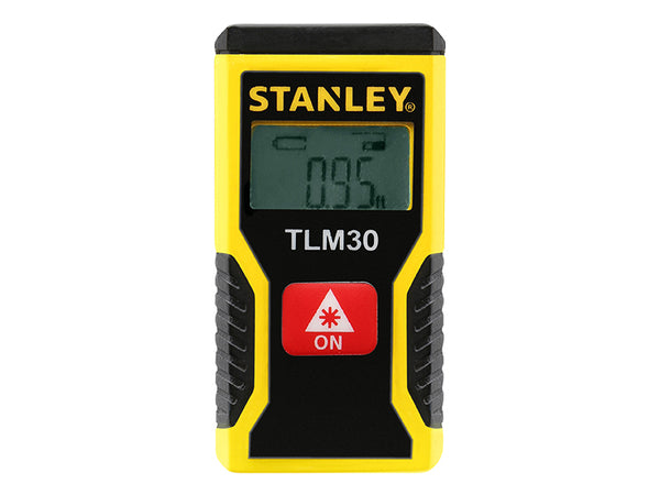 Stanley Pocket TLM 30 Laser Measure 9m with overmould grip, ±0.6mm accuracy, rechargeable battery – Keans Claremorris