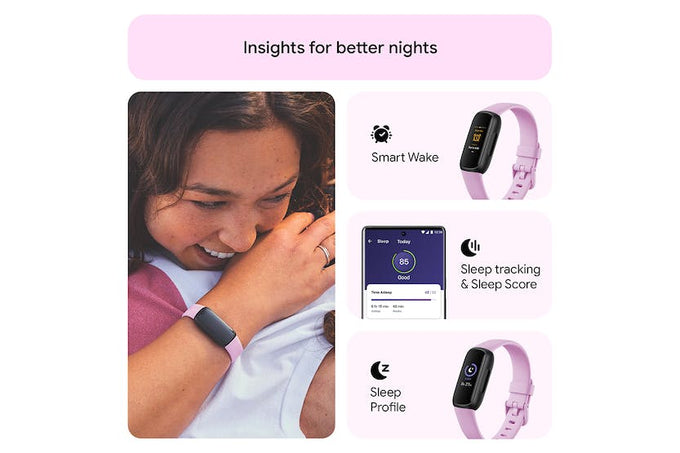 Fitbit Inspire Fitness Tracker Lilac Bliss - Main Image