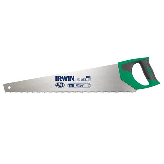 IRWIN 770UHP 22in Hardpoint Handsaw, 7 TPI, Soft Grip, Coarse Teeth – Keans Claremorris