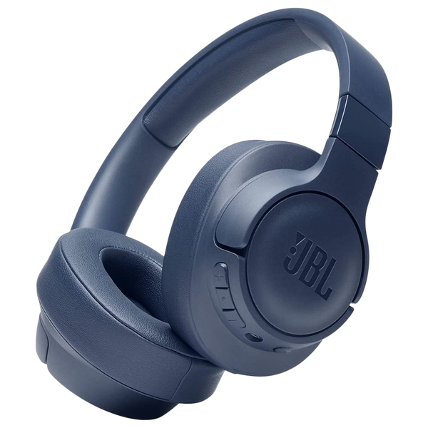 JBL Tune 710BT Blue wireless headphones with Pure Bass, 50H battery, Bluetooth, foldable design – available at Kean’s