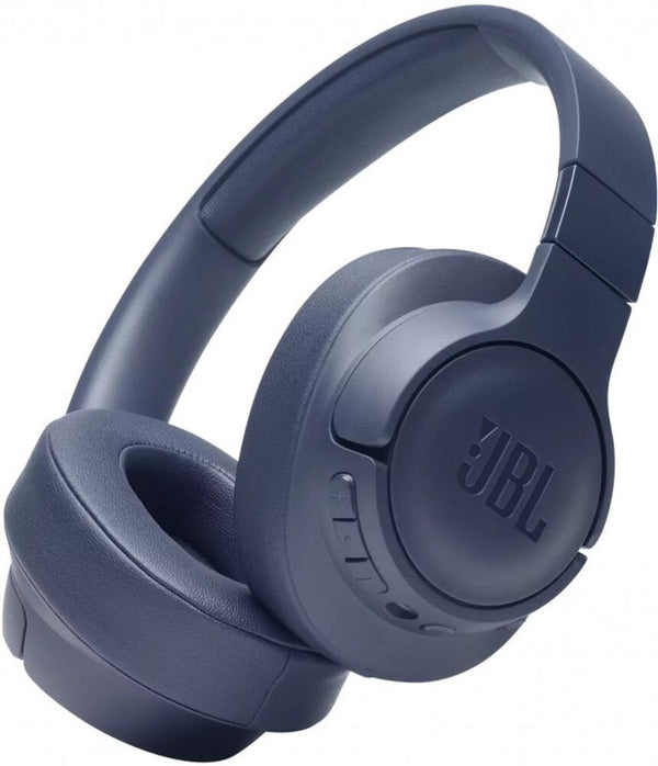 JBL Tune JBLT760NCBLK, Wireless Bluetooth Noise-Cancelling Headphones, Blue
