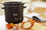 Load image into Gallery viewer, Russell Hobbs 3.5L Chalk Board Slow Cooker | 24180 | Black
