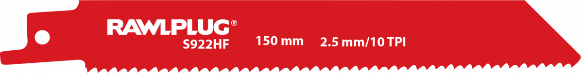 RT-JSB-M150C bimetal reciprocating saw blades with milled teeth for metal cutting, compatible with popular saws - Keans