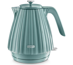 Delonghi Ballerina Jug Kettle Green 1.7L, 3000W, 360° base, anti-limescale filter – Keans Claremorris