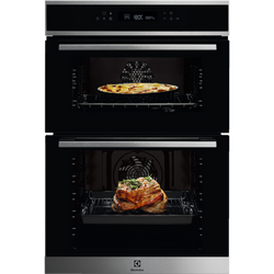 Electrolux KDFCC00X black built-in double oven with catalytic self-cleaning, even cooking, LCD display – Kean’s Claremorris