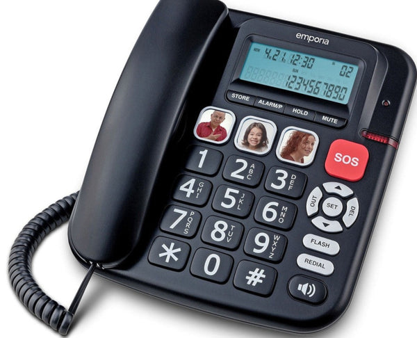 Emporia KFT20 Big-button telephone with boost button for receiver amplification (+30 dB)