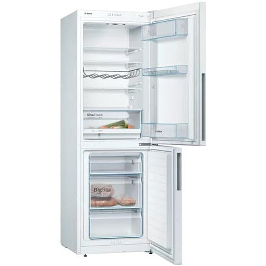 Bosch Series 4 Freestanding Fridge Freezer KGV336WEAG, energy-efficient, spacious, available at Keans Claremorris