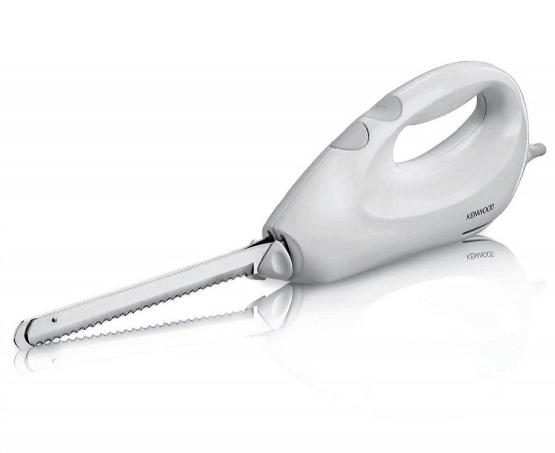 Kenwood KN650 electric knife with stainless steel blades, safety lock, lightweight design – available at Kean’s Claremorris.