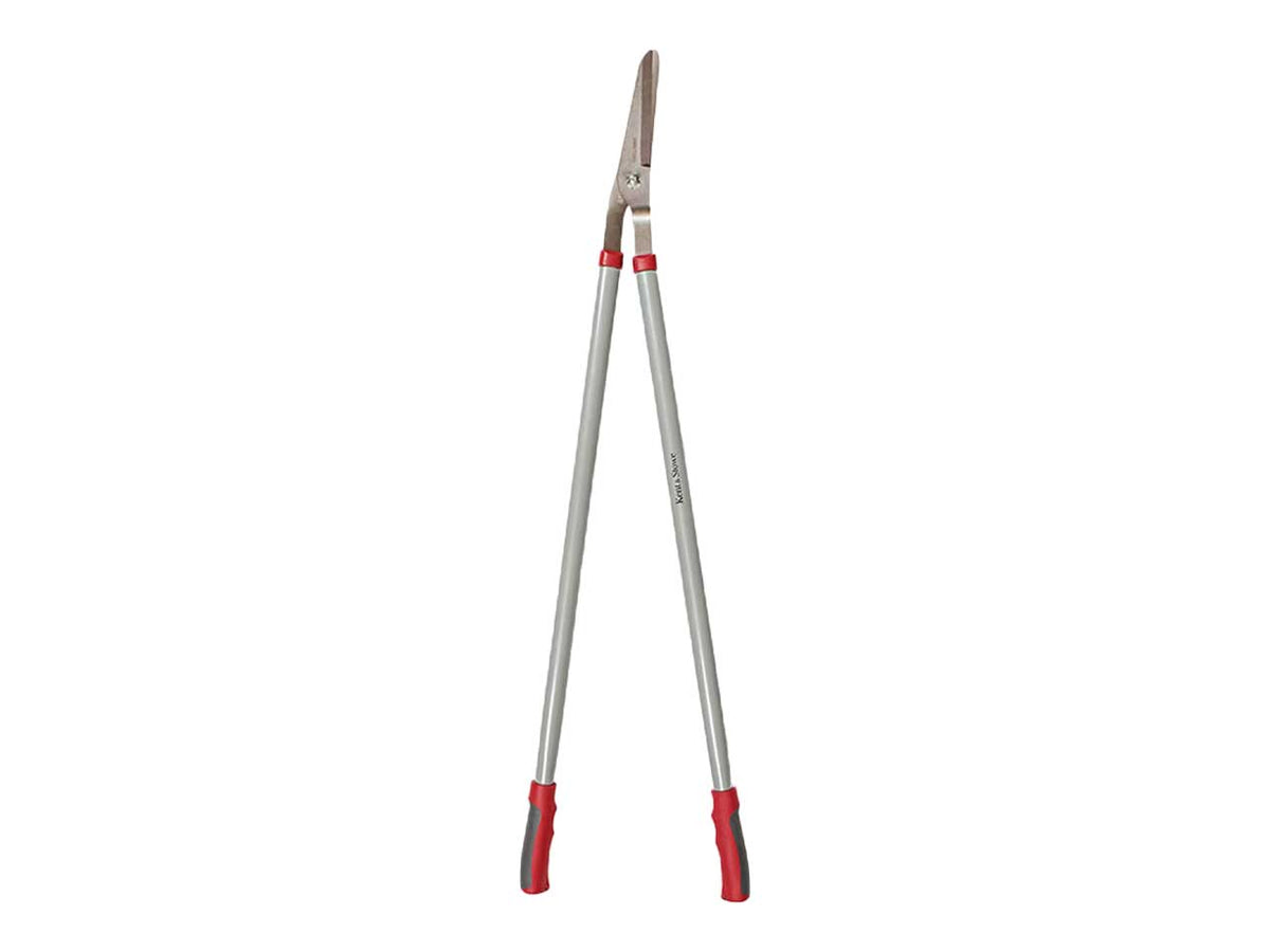 Kent & Stowe Fixed Handle Grass Shears with carbon steel blades, non-stick coating, ergonomic grip, 6mm cutting capacity –