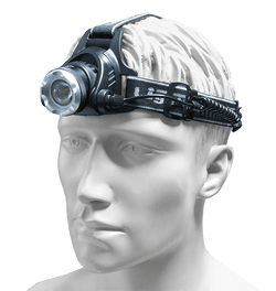 Elite Focus Headlight - rechargeable LED, 350 lumens, adjustable beam, 5-hour runtime, shockproof, from Keans Claremorris