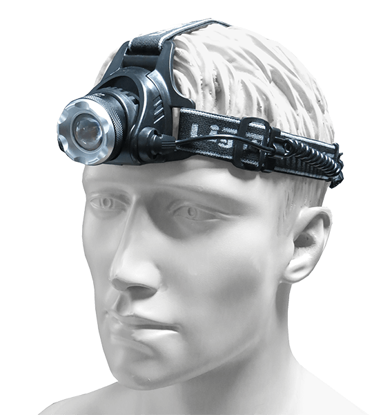 Elite Focus Headlight - rechargeable LED, 350 lumens, adjustable beam, 5-hour runtime, shockproof, from Keans Claremorris