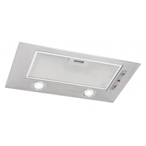 Luxair 52cm canopy hood with 950 m³/hr extraction, 3 speeds, LED lights, dishwasher-safe filters – Keans Claremorris.