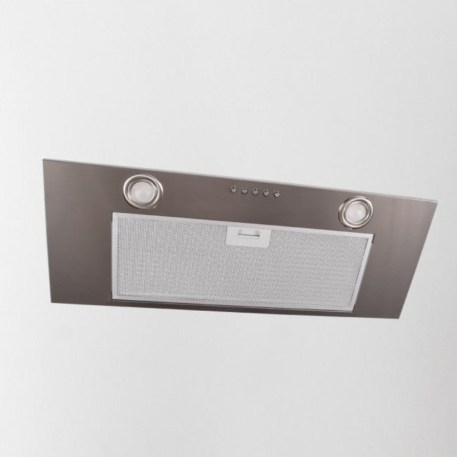 Luxair Canopy Hood 74cm Stainless Steel Plus extractor fan, sleek kitchen ventilation - Keans Claremorris