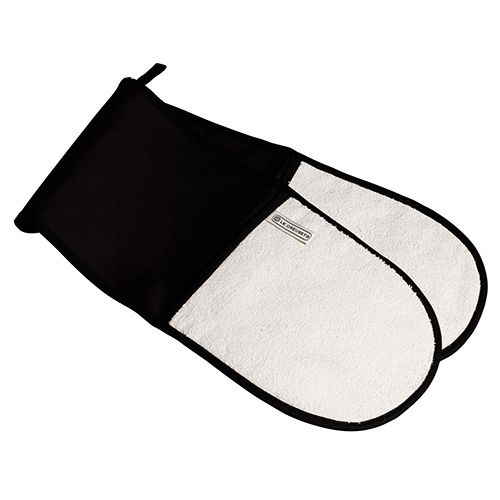 Le Creuset Double Oven Glove Black Keans Claremorris