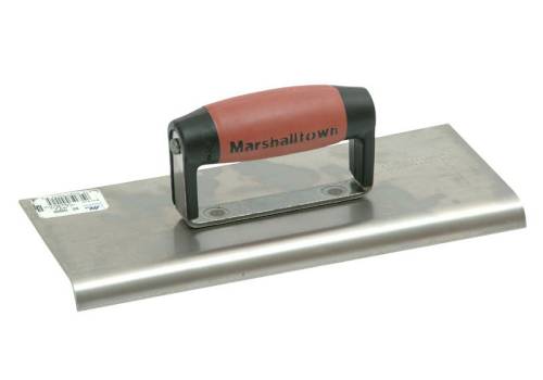 Stainless Steel Cement Edger DuraSoft® Handle 10 x 4in - KeansClaremorris