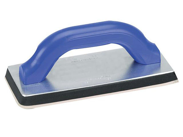 Tile Grouter's Float 9x4in with white gum rubber face, beveled edges, rounded corners, plastic handle – Keans Claremorris