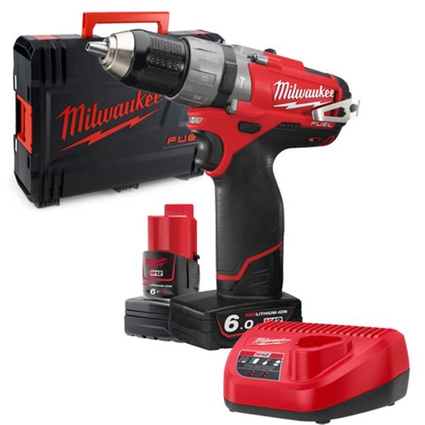 MILWAUKEE 12v FUEL Compact Percussion Drill - M12FPD-602X