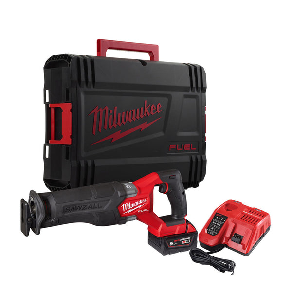 Milwaukee M18FSZ-501X 18V Fuel Reciprocating Saw with 1x 5.0Ah Battery