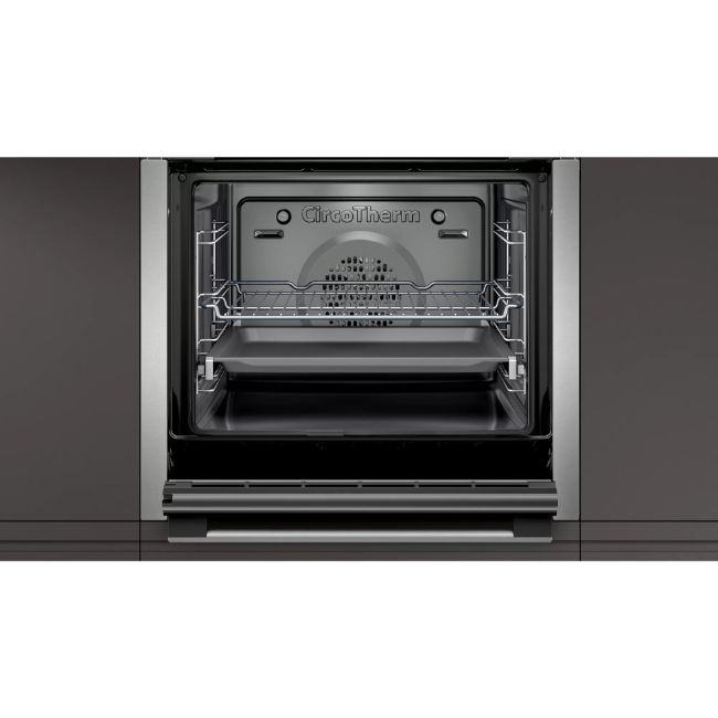 Neff Single oven 60cm Slide & Hide Door | SS | B6ACH7HH0B