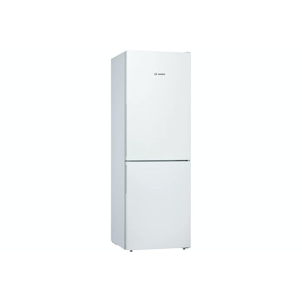 Bosch Series 4 Freestanding Fridge Freezer with VitaFresh, LowFrost, BigBox drawer, LED lighting – available at Keans