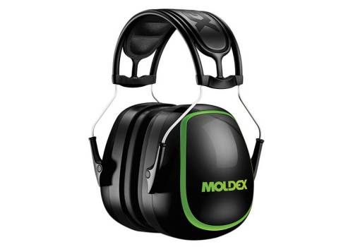 Moldex M6 Earmuffs SNR 35, lightweight, adjustable, soft foam cushions, durable noise protection - Keans Claremorris