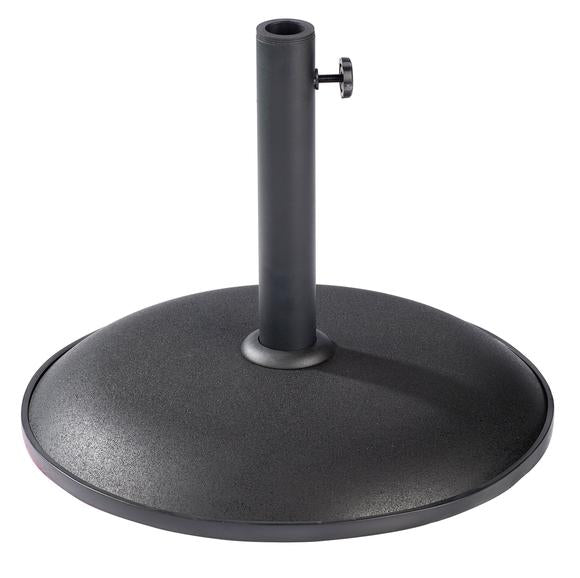 15kg Concrete Parasol Base, sturdy 58mm tube, maintenance-free, perfect for outdoor dining - Keans Claremorris
