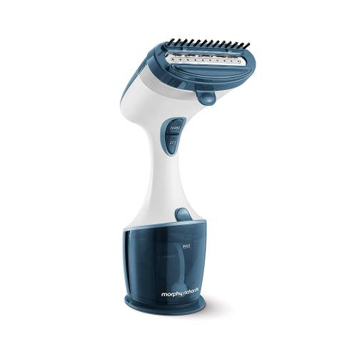 Morphy Richards Handheld Garment Steamer with express steam, dual modes, kills 99.99% bacteria – available at Keans