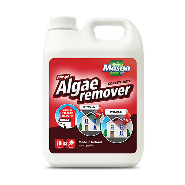 MOSGO Algae Remover 2.5L for red & green algae removal, pre-paint treatment, year-round use – Keans Claremorris