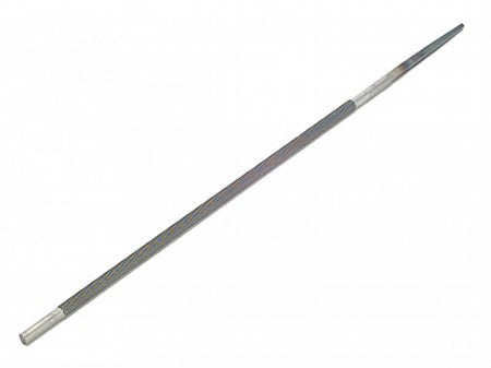 Chainsaw Files Round 5/32in, single cut teeth, safe point, 200mm length, pack of 3 – Keans Claremorris