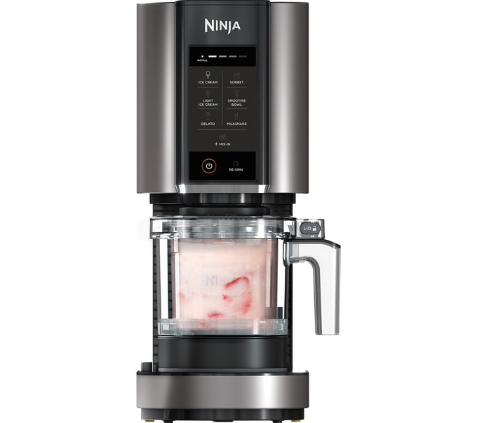 Ninja CREAMi NC300UK Ice Cream Maker, 7 Programs, Touchscreen, 3 Tubs, Dishwasher Safe – Kean’s Claremorris – online at