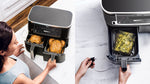 Load image into Gallery viewer, Ninja Foodi MAX Dual Zone Air Fryer with Cooking Probe | AF451UK
