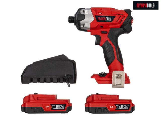 Olympia X20S™ Impact Driver 20V 2 x 2.0Ah Li-ion - KeansClaremorris