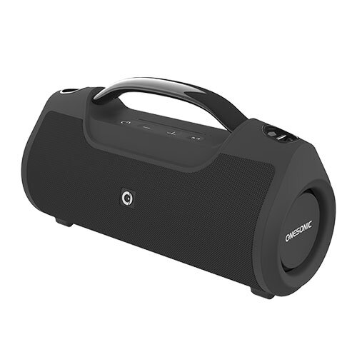 OneSonic QUATTRO Bluetooth Speaker with 60W sound, IPX6 waterproof, 12hr playtime, power bank – available at Keans