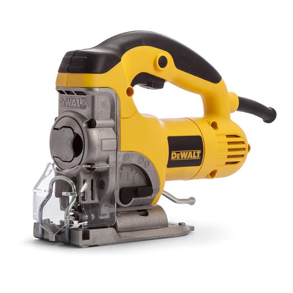 DeWalt 701W heavy-duty jigsaw with adjustable speed, orbital blade, 45° bevel, 3100 spm – available at Keans Claremorris.