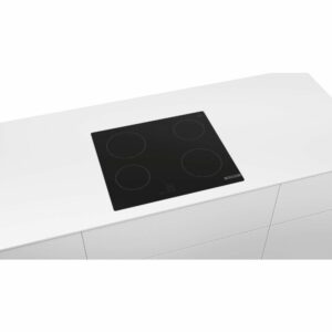 Bosch Serie 2 4-Zone Black Ceramic Hob PKE61RAA8B, sleek design, efficient cooking – available at Keans Claremorris