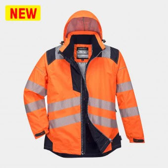 Portwest Hi-Vis Jacket Orange L