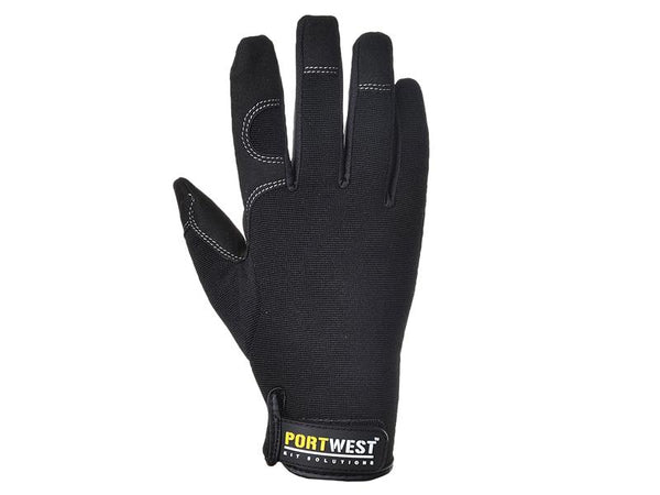 Portwest General Utility – High Performance Gloves Black Size 10 (XL)